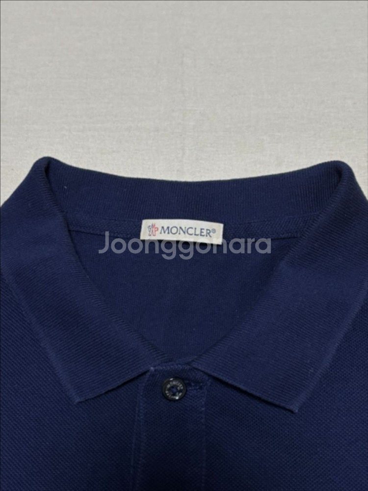 몽클레어 더블와펜 반팔 카라 티셔츠 [M]--2