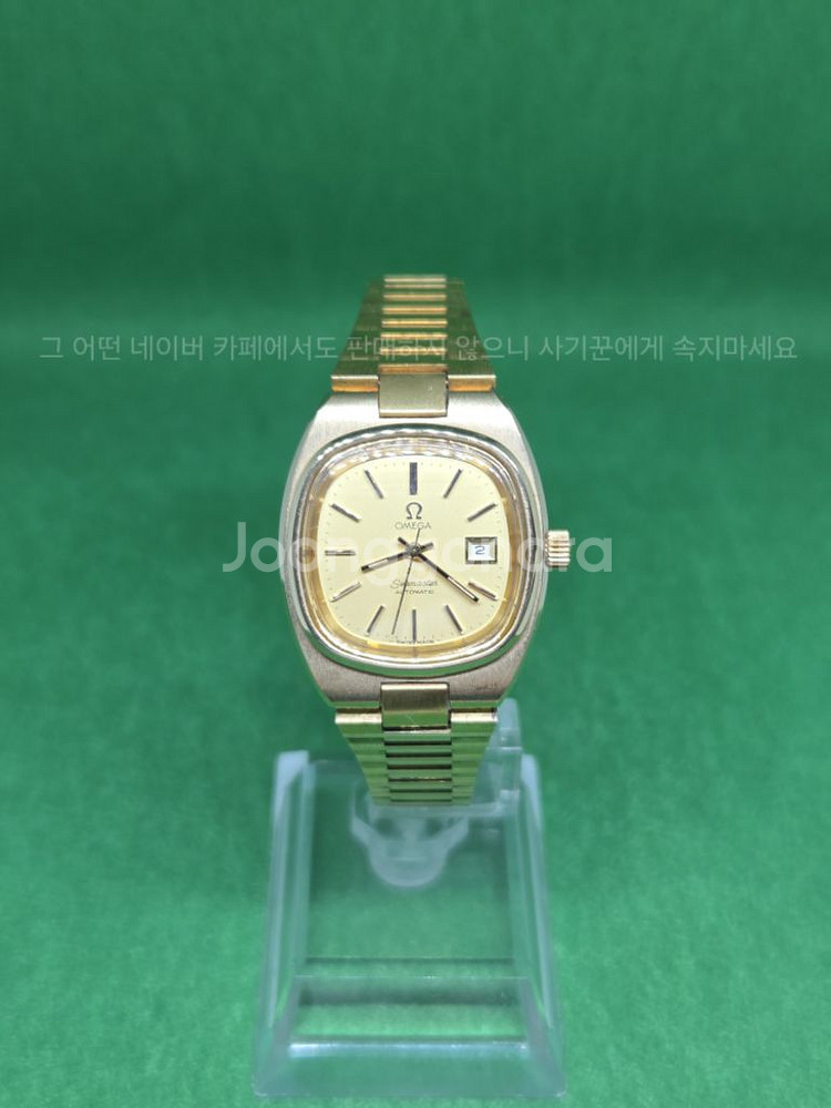 오메가 테레비 금장 여성용--6