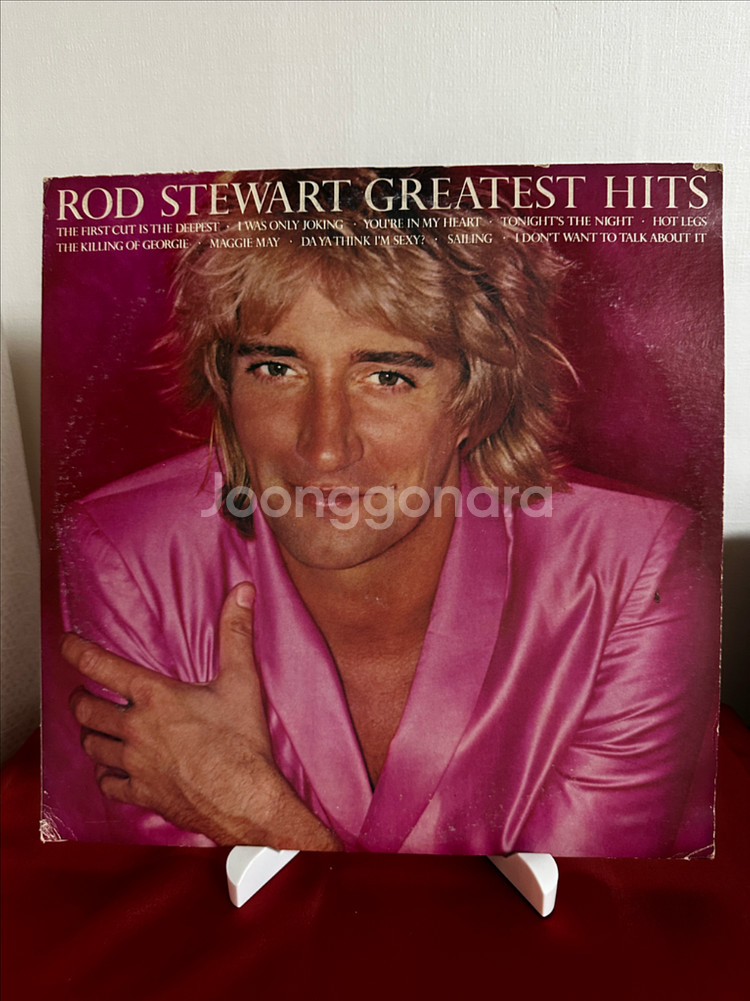 (민트급 알판)Rod Stewart 컴필레이션 LP--0
