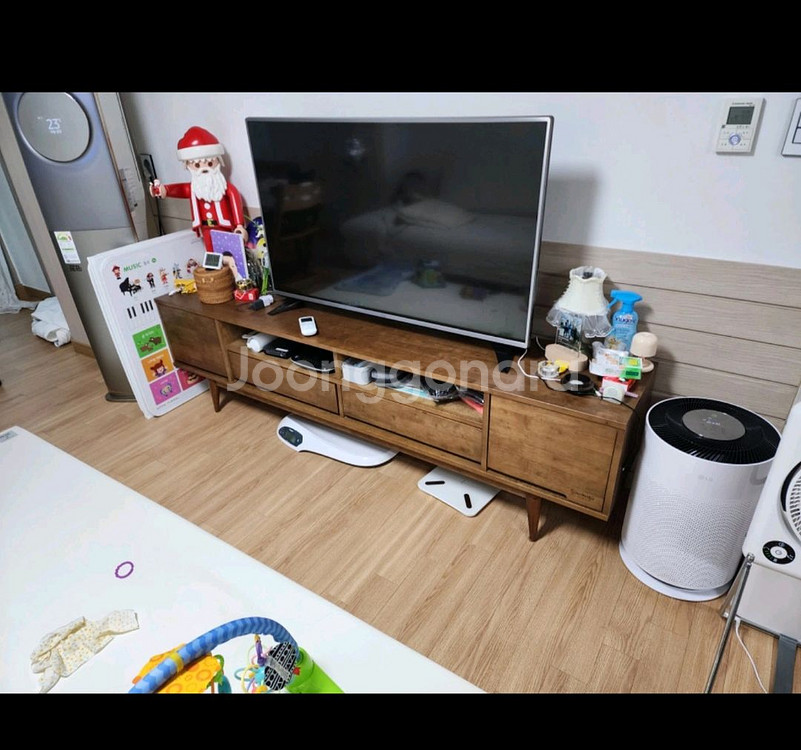 소낭구 원목 TV 거실장--3