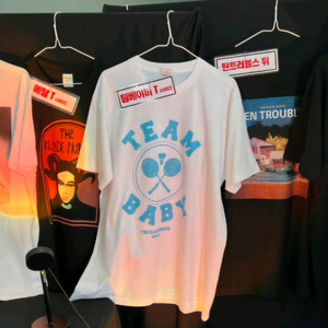 [XL]검정치마 팀베이비 team baby 반팔 티셔츠