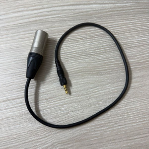 Neutrik XLR to 3.5mm 변환 케이블