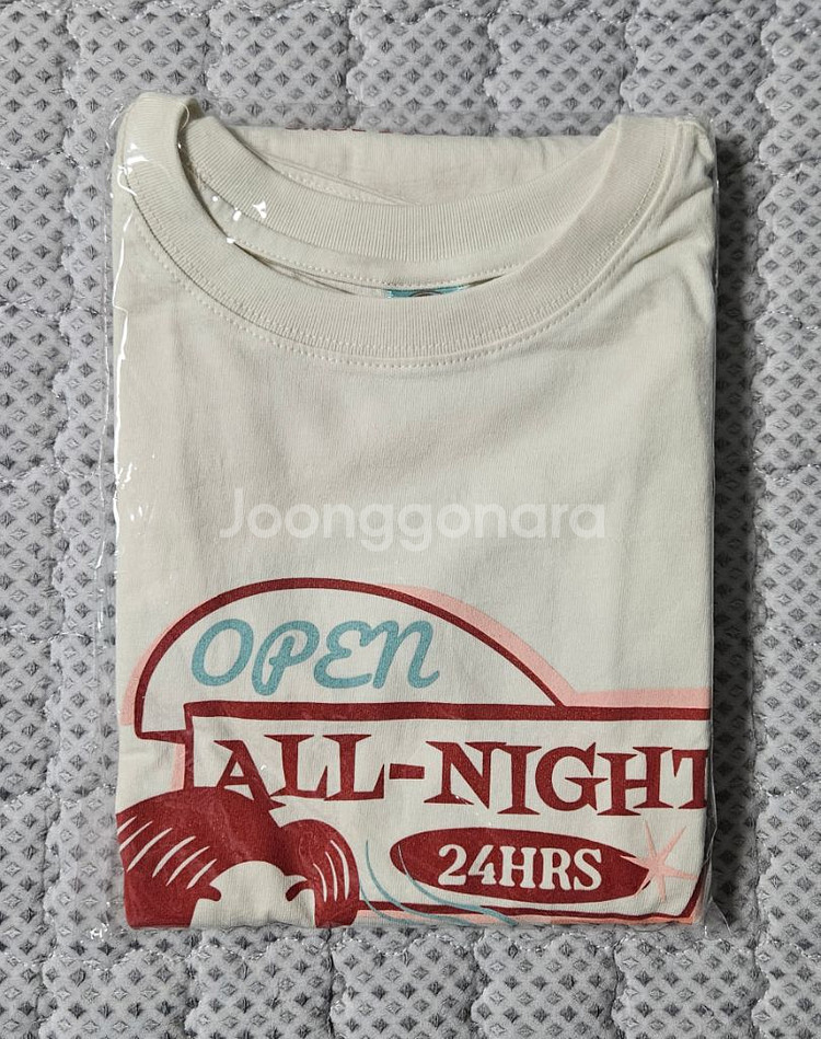 [L] 검정치마 MD 다이너 반팔 티셔츠 미개봉--3
