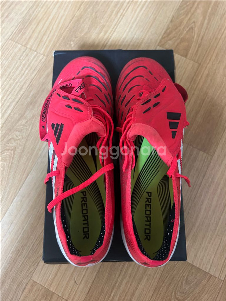 아디다스 축구화 프레데터 엘리트 ft fg 270--1