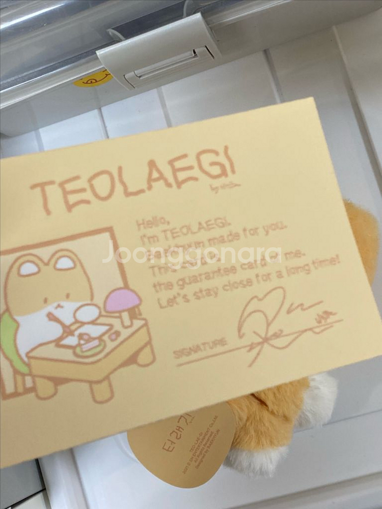 백현 터래기 인형 20cm 새상품--7