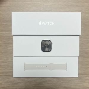 애플워치10 네츄럴티타늄 42mm 풀박 S급