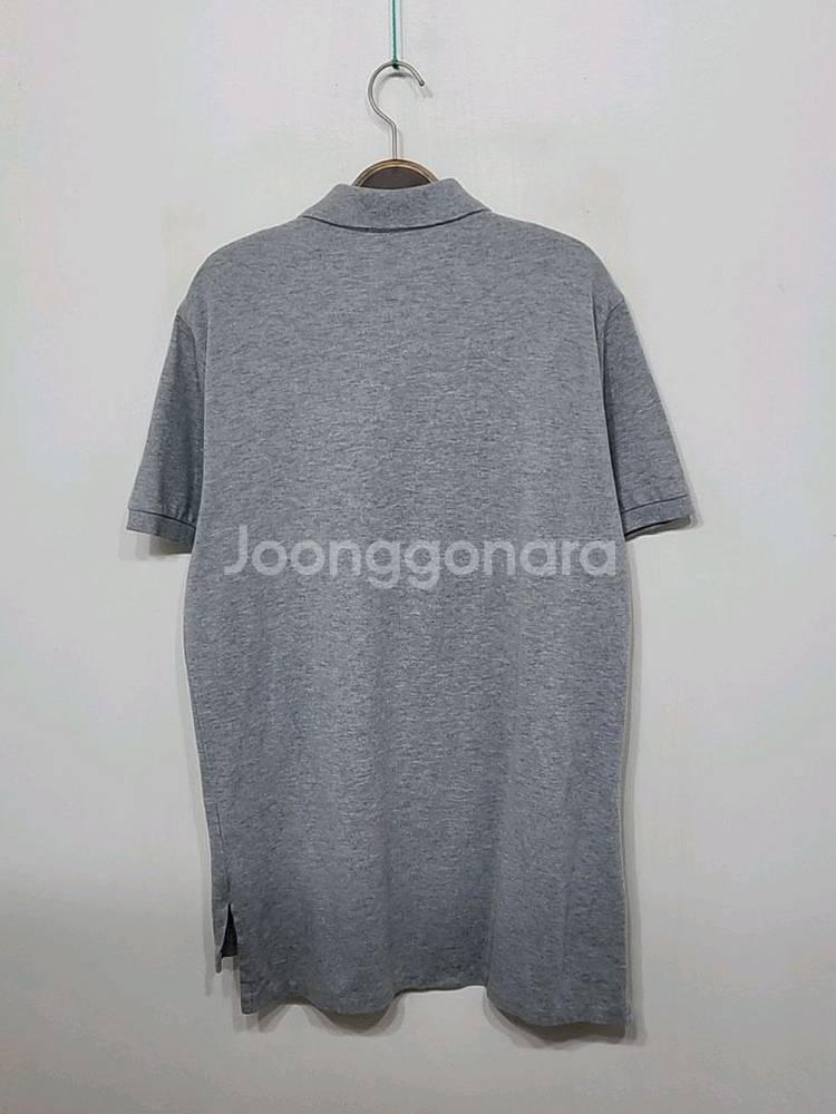 (L) 랄프로렌 폴로 반팔 카라티 그레이 PK 티셔츠--5
