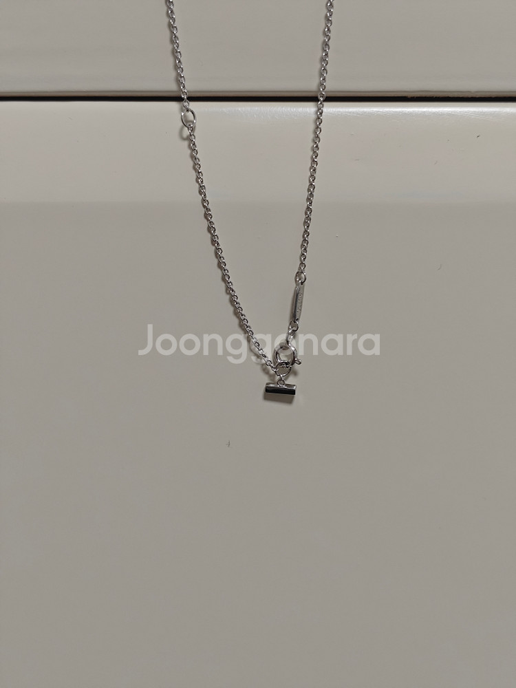 티파니앤코 스마일 T 펜던트 목걸이--3