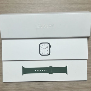 애플워치7 41mm 그린 풀박스 + 서비스