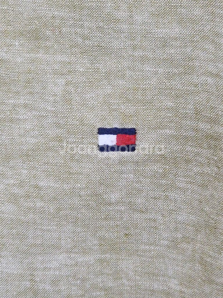 (L) 타미힐피거 린넨셔츠 솔리드 마남방 토미 캐주얼--3
