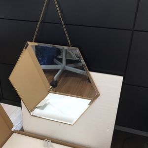 메탈 헥사곤 벽거울 (5000원) (새상품)