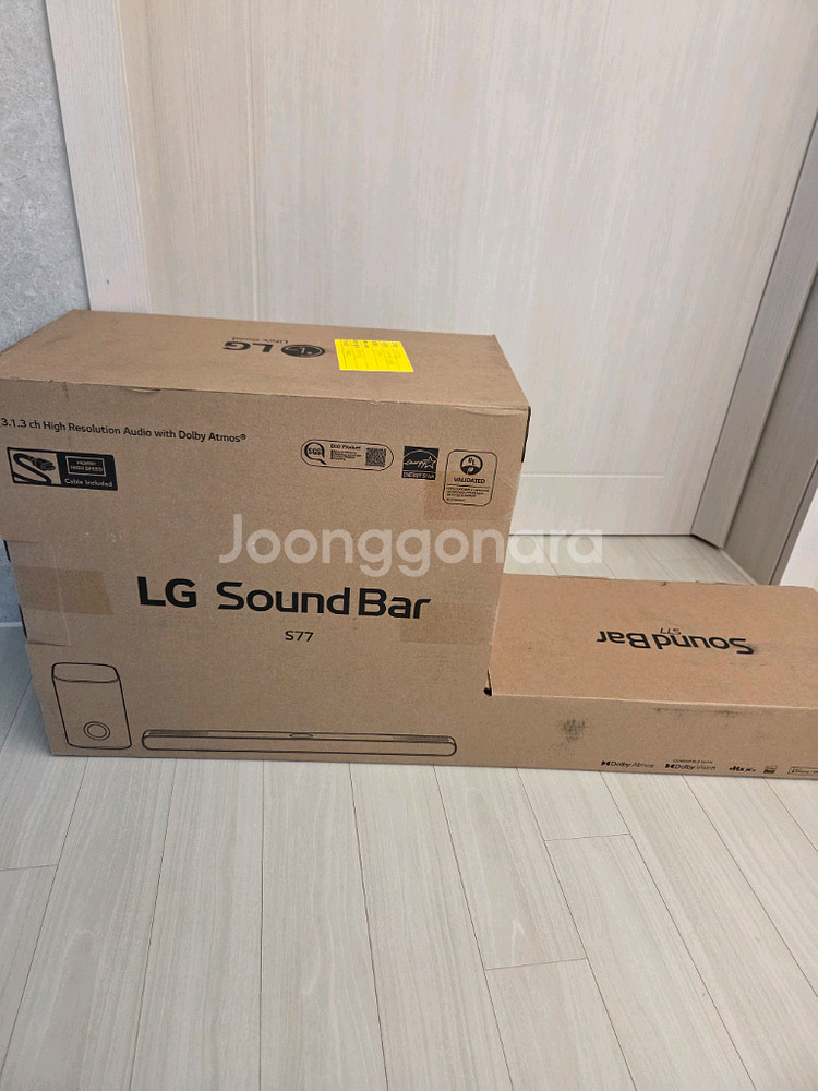 s77 LG 사운드바 3.1.3 채널 400w--2
