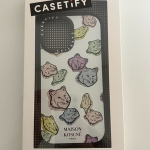 케이스티파이 메종키츠네 폰케이스 아이폰16 새상품