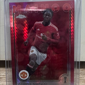 2025 Topps Chrome 맨유 마이누 3/5한정