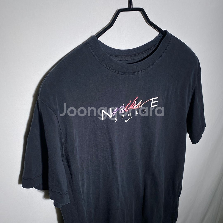 루즈핏 L)나이키 여성 프린팅 반팔 티셔츠--0