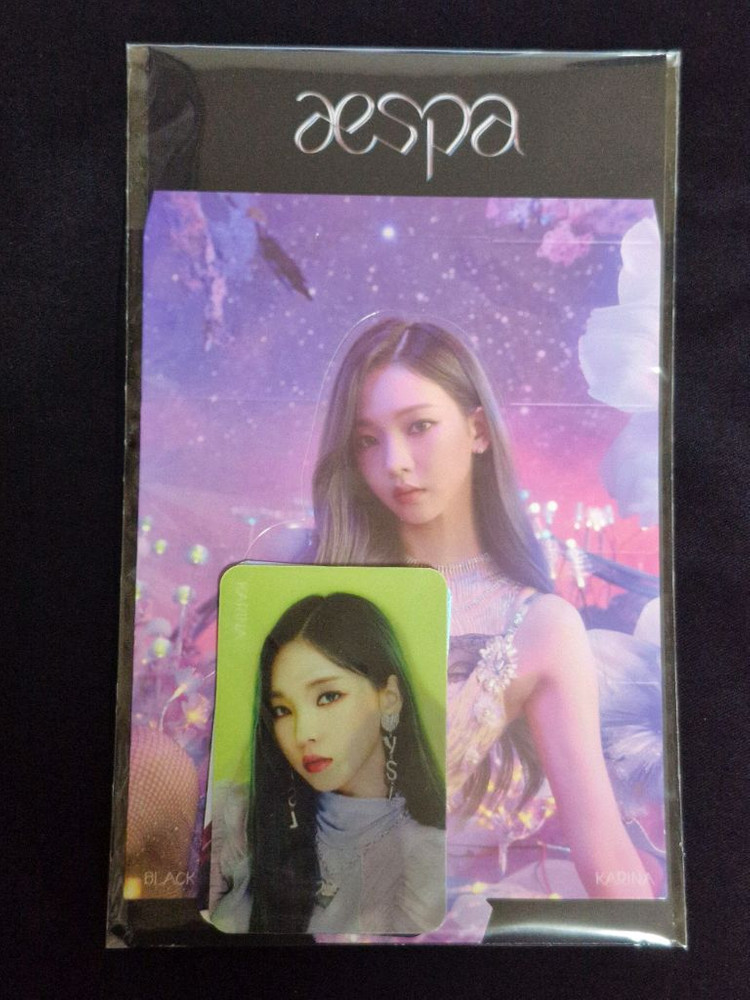 [미개봉]에스파 카리나 블랙맘바 md 이미지