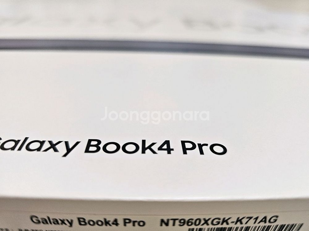 새상품 갤럭시북4프로 16인치 울트라7, ssd 1tb--1