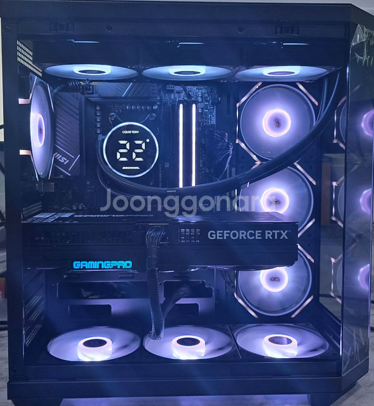 9950x3d, msi 슈프림 5090 올블랙 팝니다--0