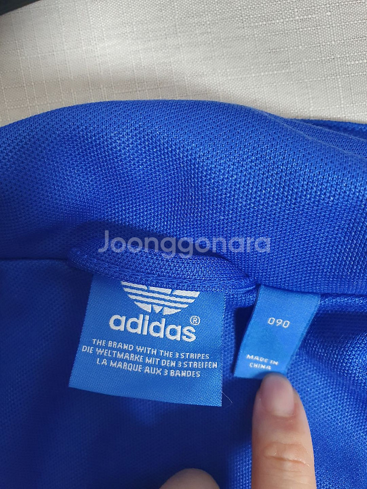 택포 아디다스 져지 유로파 트랙탑 블루 버터플라이 90--6