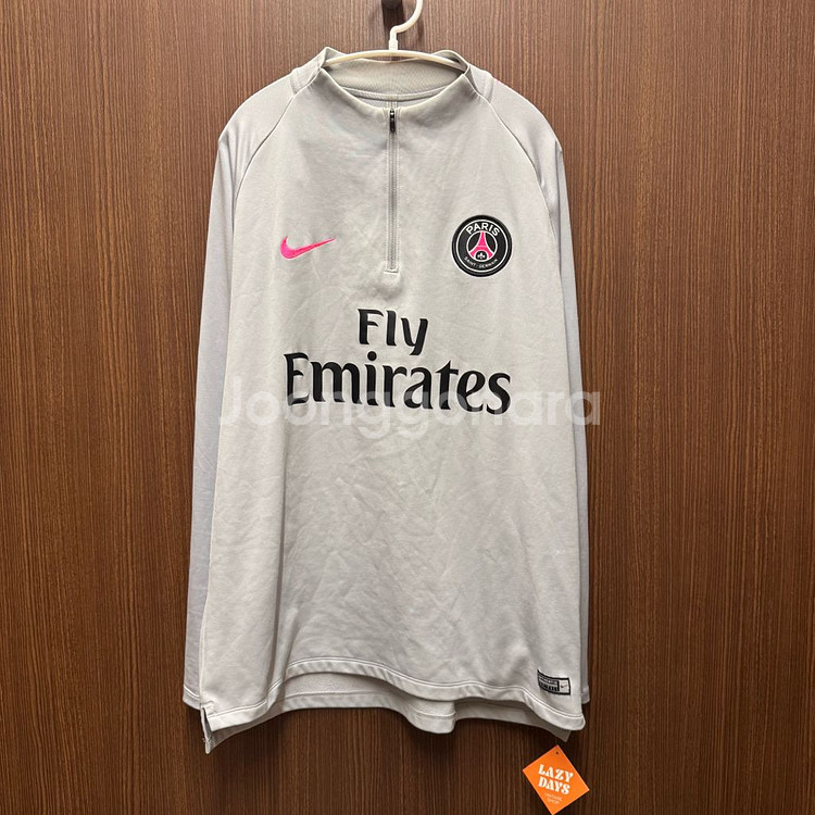 나이키 PSG 파리생제르망 드릴탑 하프집업 XL--0
