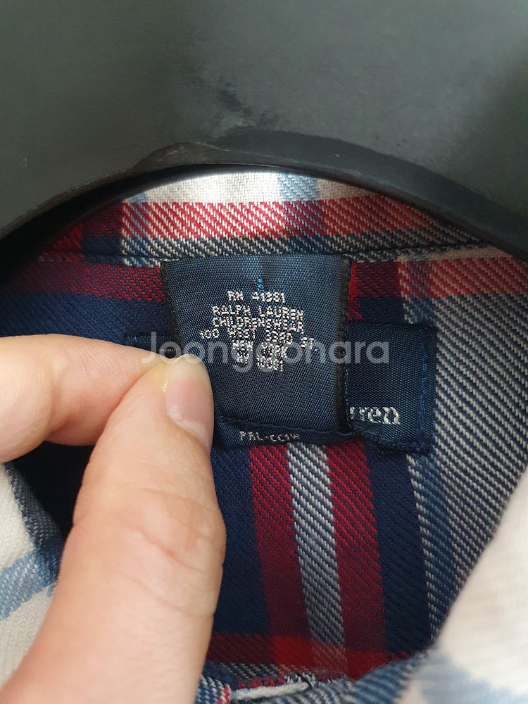무료배송 폴로랄프로렌 체크셔츠 XL--6
