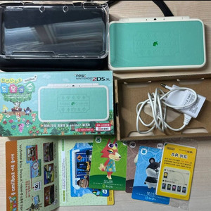 닌텐도 2ds xl 동물의숲 에디션 판매합니다 튀동숲
