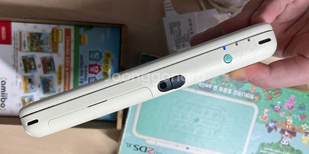 닌텐도 2ds xl 동물의숲 에디션 판매합니다 튀동숲--3