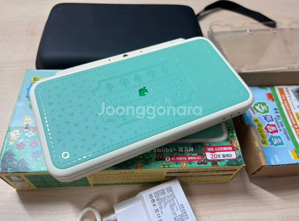 닌텐도 2ds xl 동물의숲 에디션 판매합니다 튀동숲--2