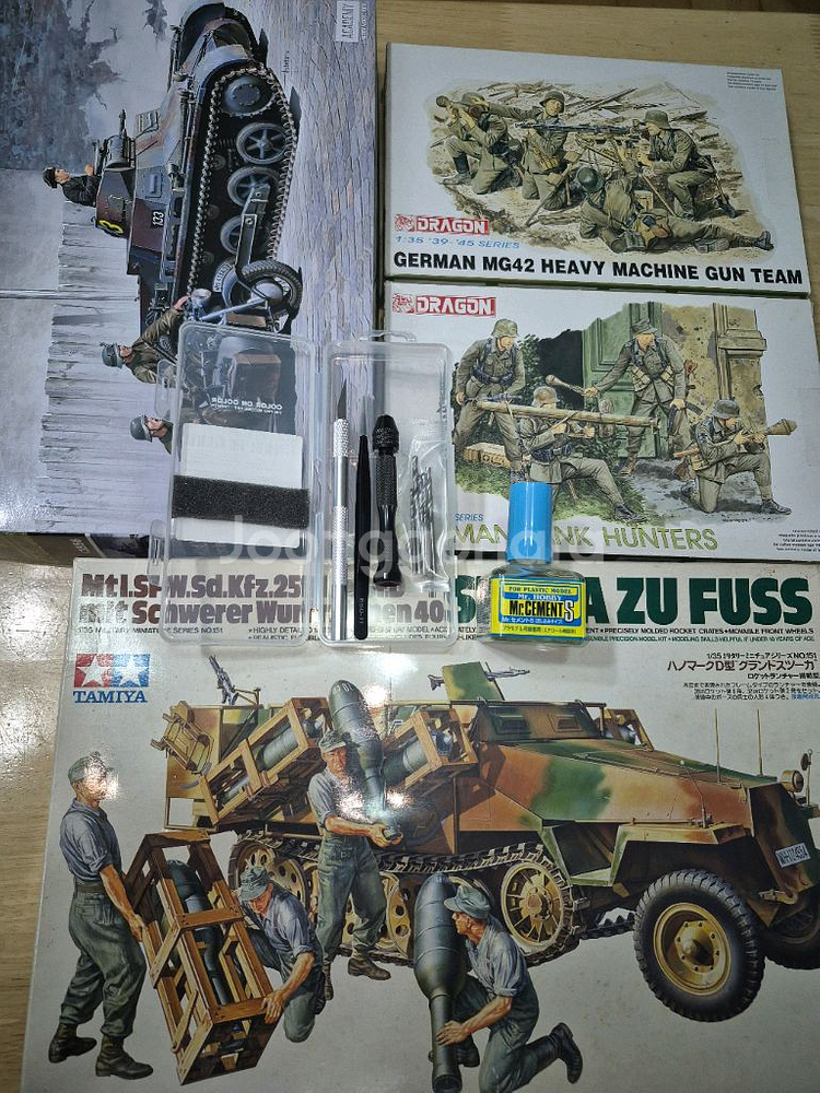 각종교신가능*타미야,드레곤1:35프라모델+공구셋일괄판매--2