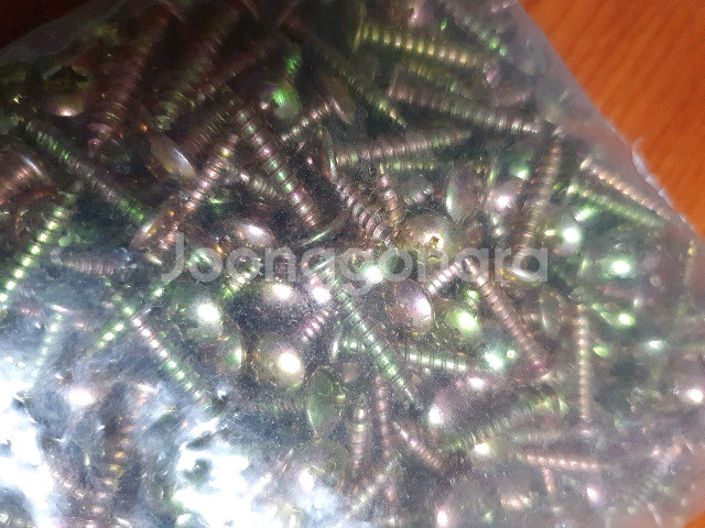 나사 피스 500개 1봉지 4*20mm 우산머리--2