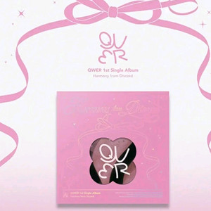 [단순개봉] QWER 앨범 cd 디스코드 (비닐만 제