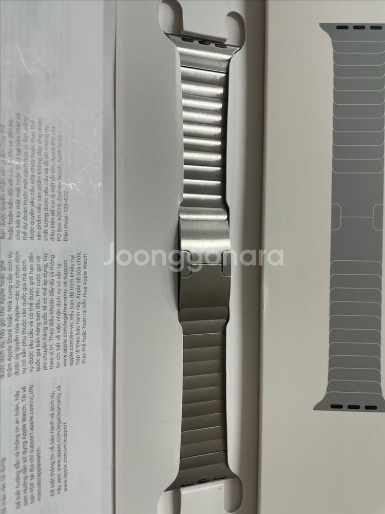 애플워치 링크브레이슬릿 실버 42mm SS급--0