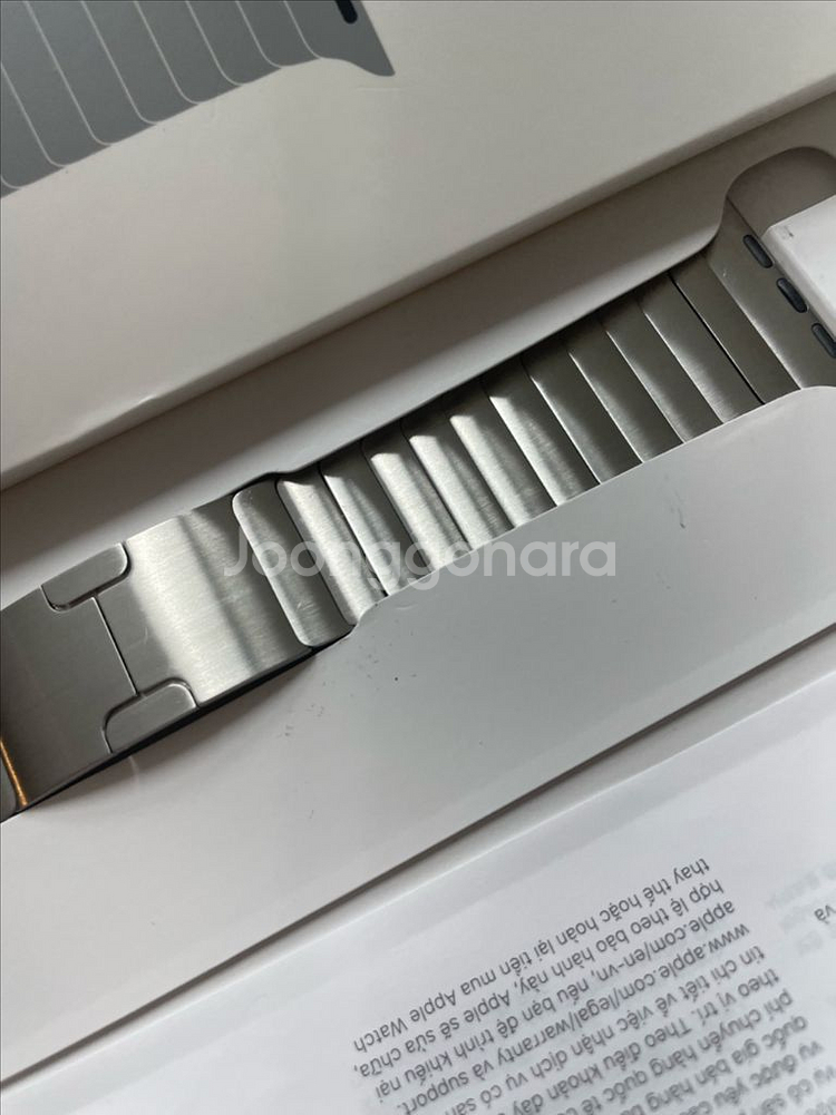 애플워치 링크브레이슬릿 실버 42mm SS급--2