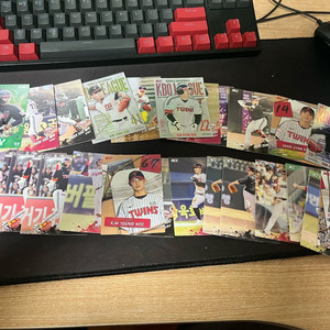 2025 kbo 카드 (LG 박해민 클로버)
