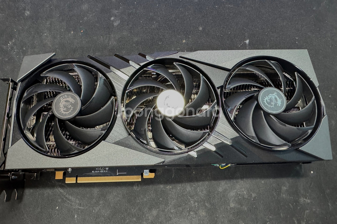 MSI 3080TI 슈프림 중고 팝니다--2