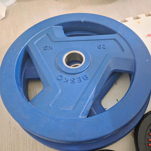 베스코 3홀 원판 20kg x 2