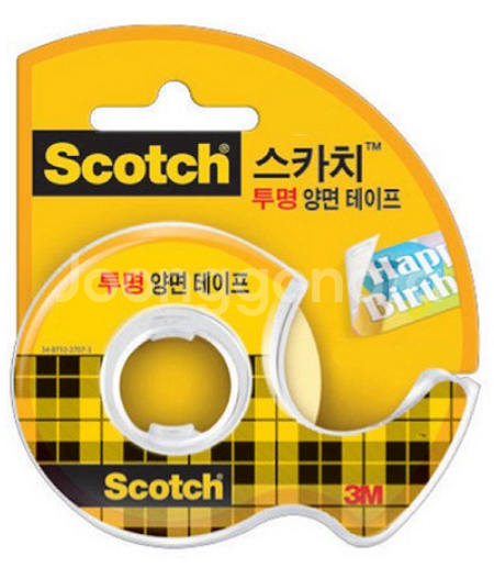 3M 투명 양면 테이프 137 12mm*11.4M--0