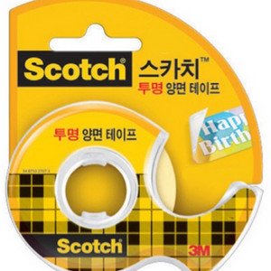 3M 투명 양면 테이프 137 12mm*11.4M