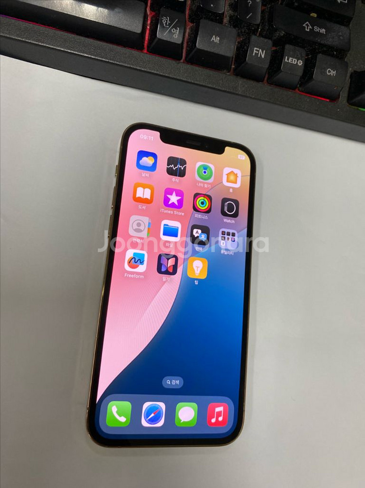 아이폰12프로 골드 AA급 128GB 배터리100%--1