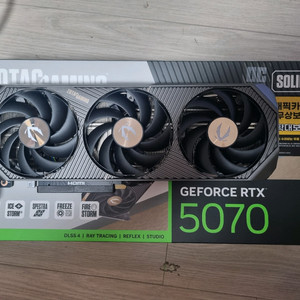 조텍 rtx 5070 솔리드oc 팝니다