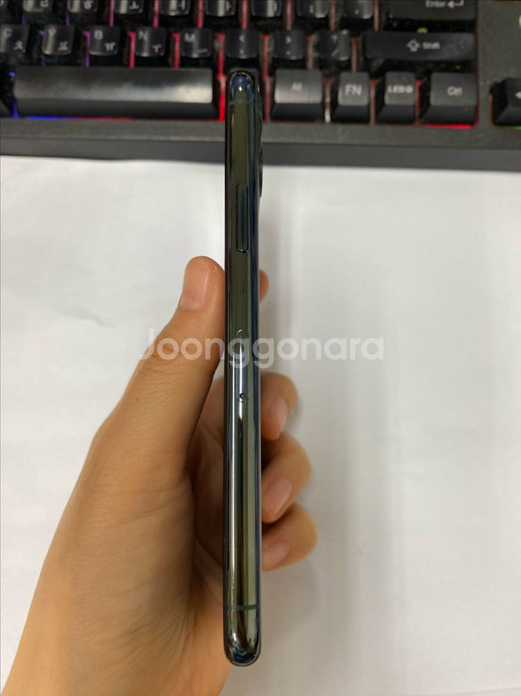 아이폰11프로 그린 AA급 256G 배터리100%--5