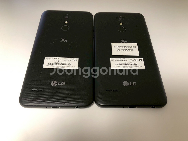 LG X4 블랙 LGU+기기 대당 4만원에 판매--1