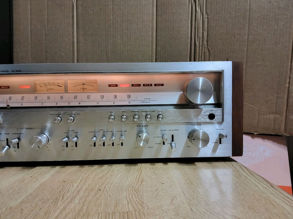 파이오니아 SX 950 아나로그 리시버 (오디오 앰프 이미지