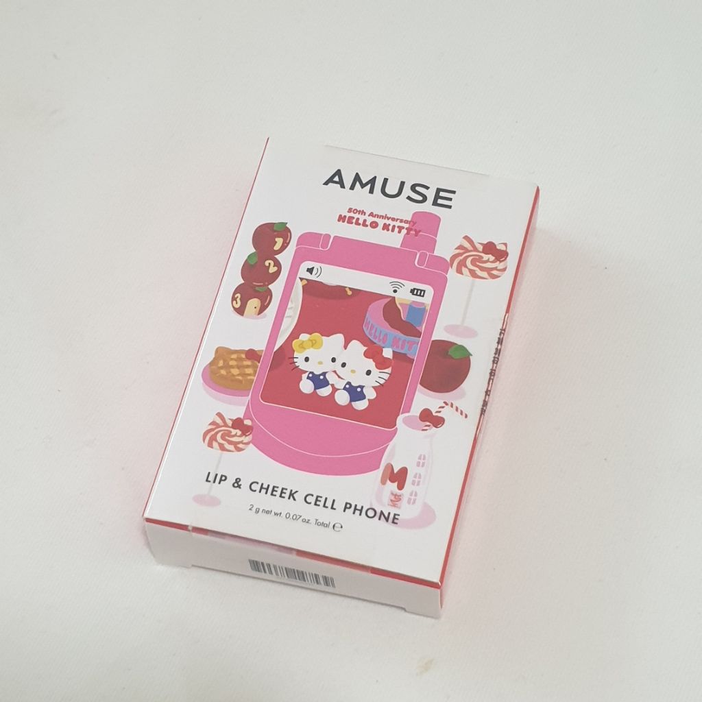 어뮤즈 헬로키티 립앤 치크 핸드폰 핑크소다 올리브영