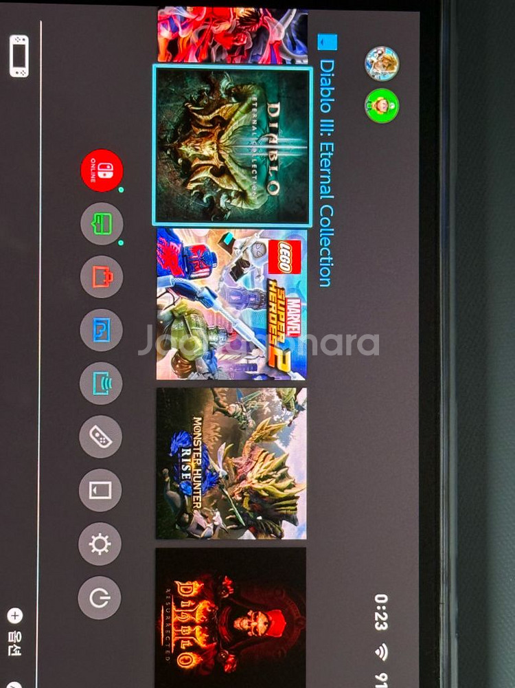 닌텐도 스위치 oled 팝니다!(게임 12개)--3