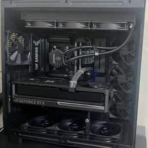 9800x3d 5070ti 새상품급 컴퓨터본체 팝니다