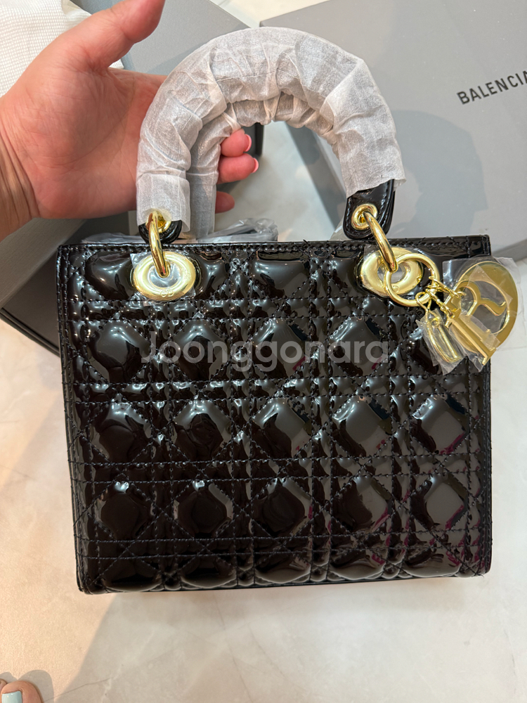 디올 애나멜가방--0