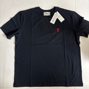 ami 아미 블랙 반팔티 새상품 XL