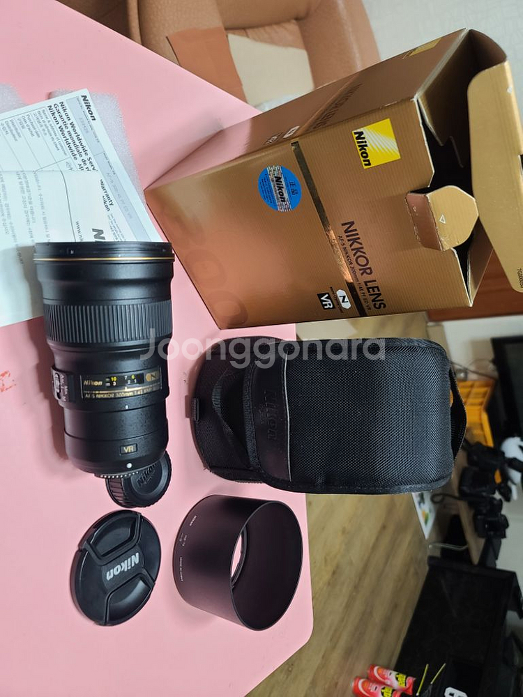 니콘 300 F4E PF ED VR 풀박--3