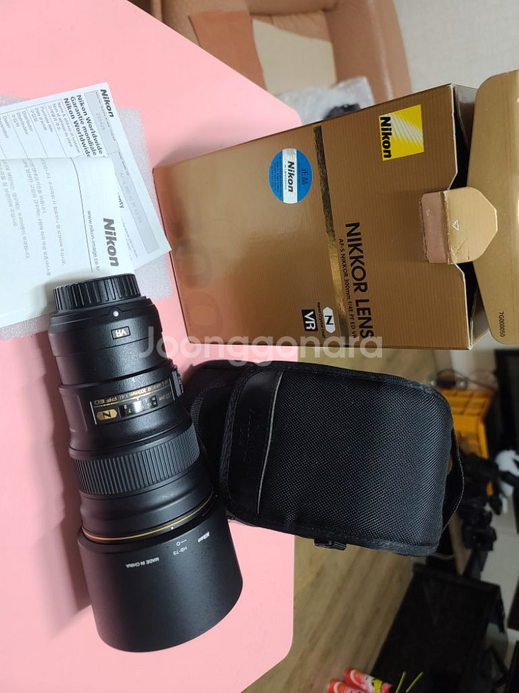 니콘 300 F4E PF ED VR 풀박--8